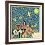 Peaceable Kingdom 3-David Sheskin-Framed Giclee Print