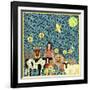 Peaceable Kingdom 3-David Sheskin-Framed Giclee Print