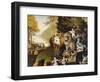 Peaceable Kingdom, C.1834-Edward Hicks-Framed Giclee Print