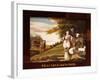 Peaceable Kingdom-Edward Hicks-Framed Giclee Print