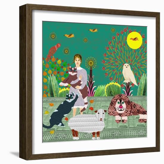 Peaceable Kingdom-David Sheskin-Framed Giclee Print