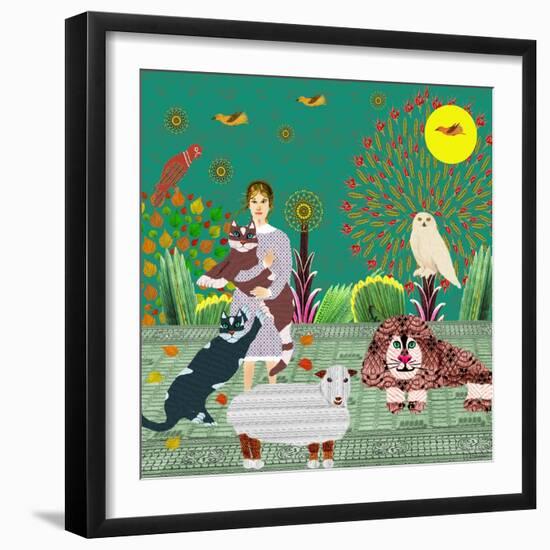 Peaceable Kingdom-David Sheskin-Framed Giclee Print