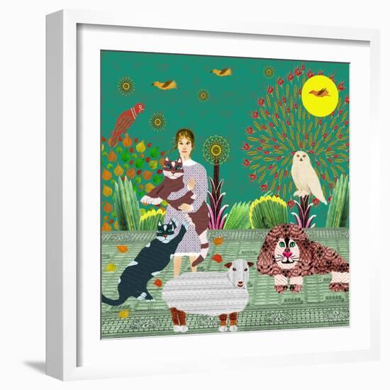 Peaceable Kingdom-David Sheskin-Framed Giclee Print