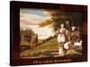 Peaceable Kingdom-Edward Hicks-Stretched Canvas