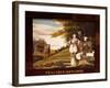 Peaceable Kingdom-Edward Hicks-Framed Giclee Print