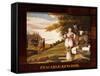 Peaceable Kingdom-Edward Hicks-Framed Stretched Canvas