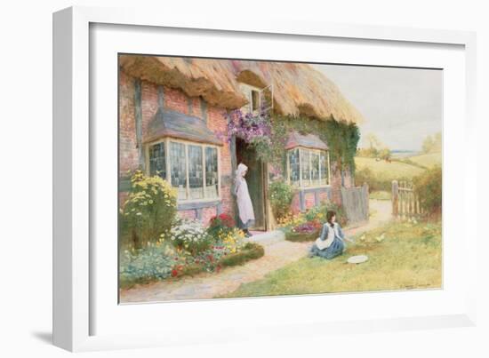 Peaceful Afternoon-Arthur Claude Strachan-Framed Premium Giclee Print