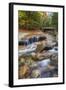 Peaceful Autumn Stream, White Mountain New Hampshire-Vincent James-Framed Photographic Print