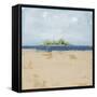 Peaceful Beach 2-David Dauncey-Framed Stretched Canvas