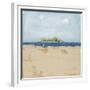 Peaceful Beach 2-David Dauncey-Framed Giclee Print