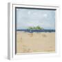 Peaceful Beach 2-David Dauncey-Framed Giclee Print