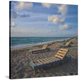 Peaceful Beach-Phillip Mueller-Stretched Canvas