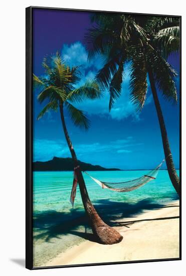 Peaceful Beaches-null-Framed Poster