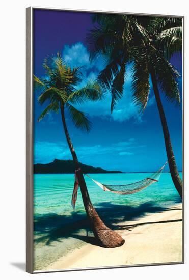 Peaceful Beaches-null-Framed Poster