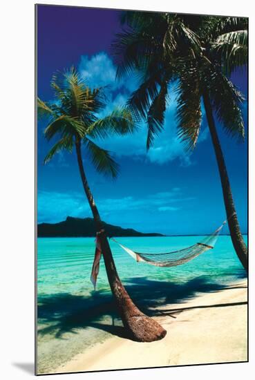 Peaceful Beaches-null-Mounted Poster