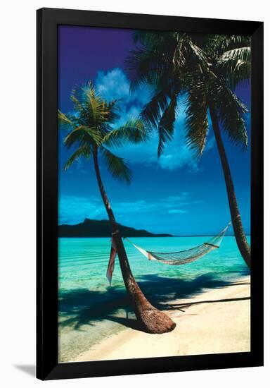 Peaceful Beaches-null-Framed Poster