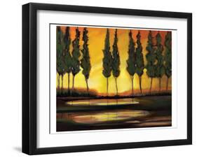 Peaceful California Trees-Judith D'Agostino-Framed Art Print
