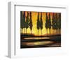 Peaceful California Trees-Judith D'Agostino-Framed Art Print