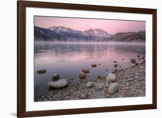 Peaceful Dawn at June Lake-Vincent James-Framed Photographic Print