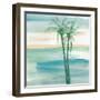 Peaceful Dusk II Tropical-Chris Paschke-Framed Art Print