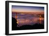 Peaceful Early Morning at Golden Gate Bridge-null-Framed Photographic Print