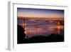 Peaceful Early Morning at Golden Gate Bridge-null-Framed Photographic Print