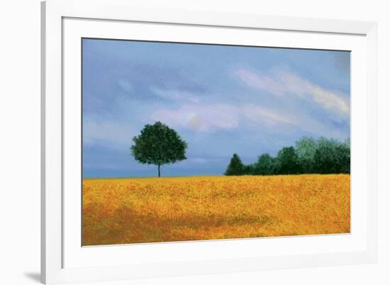 Peaceful Field-Herb Dickinson-Framed Photographic Print