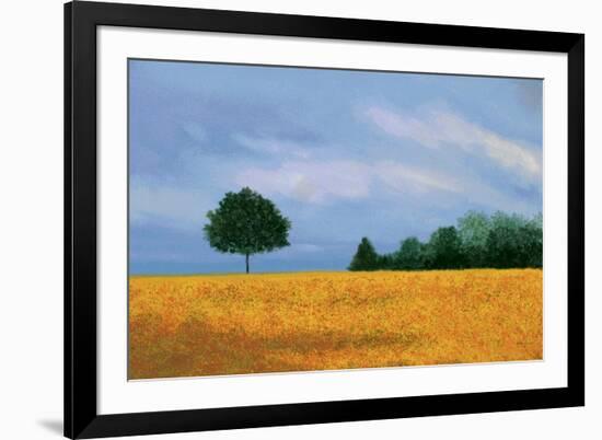 Peaceful Field-Herb Dickinson-Framed Photographic Print