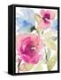 Peaceful Florals I-Lanie Loreth-Framed Stretched Canvas