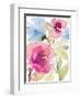 Peaceful Florals I-Lanie Loreth-Framed Art Print