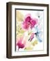 Peaceful Florals II-Lanie Loreth-Framed Art Print