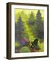 Peaceful Garden-Bonnie B. Cook-Framed Giclee Print