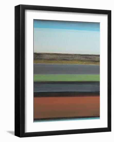 Peaceful Green I-Willie Green-Aldridge-Framed Art Print