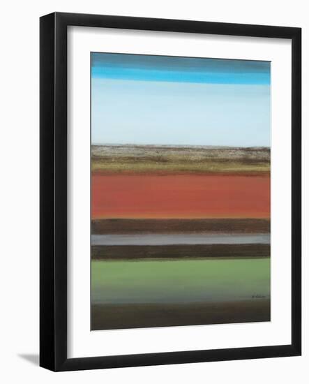 Peaceful Green II-Willie Green-Aldridge-Framed Art Print