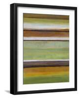 Peaceful Green III-Willie Green-Aldridge-Framed Art Print