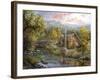 Peaceful Grove-Nicky Boehme-Framed Giclee Print