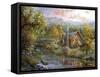Peaceful Grove-Nicky Boehme-Framed Stretched Canvas