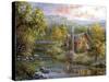 Peaceful Grove-Nicky Boehme-Stretched Canvas