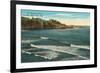 Peaceful La Jolla Cove, California-null-Framed Premium Giclee Print