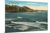 Peaceful La Jolla Cove, California-null-Mounted Premium Giclee Print