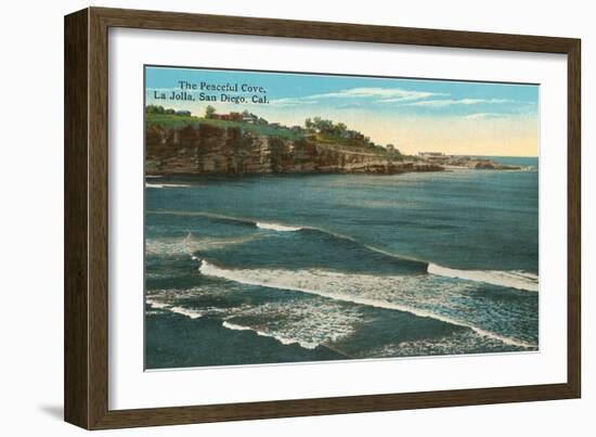 Peaceful La Jolla Cove, California-null-Framed Art Print