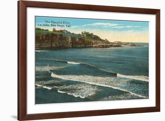 Peaceful La Jolla Cove, California-null-Framed Art Print