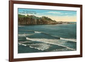 Peaceful La Jolla Cove, California-null-Framed Art Print