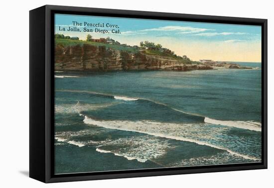 Peaceful La Jolla Cove, California-null-Framed Stretched Canvas