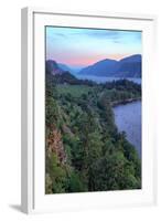 Peaceful Morning at Columbia River Gorge, Oregon-Vincent James-Framed Photographic Print