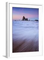 Peaceful Morning Beach, Half Moon Bay, Martin's Beach, California Coast-Vincent James-Framed Photographic Print