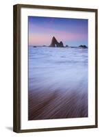 Peaceful Morning Beach, Half Moon Bay, Martin's Beach, California Coast-Vincent James-Framed Photographic Print