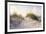 Peaceful Morning in the Beach Sand Dunes-forestpath-Framed Photographic Print