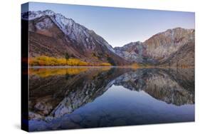 Peaceful Morning Reflection at Convict Lake, Eastern Sierras, California-Vincent James-Stretched Canvas