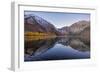 Peaceful Morning Reflection at Convict Lake, Eastern Sierras, California-Vincent James-Framed Photographic Print